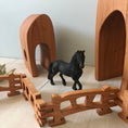 Load image into Gallery viewer, Wooden Toy Play Fences - set of 4
