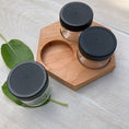 Load image into Gallery viewer, 3 Jar Art Holder