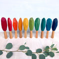 Load image into Gallery viewer, Wooden Rainbow Trees
