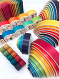 Load image into Gallery viewer, Cool Color Village - set of 5