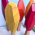 Load image into Gallery viewer, Wooden Rainbow Trees