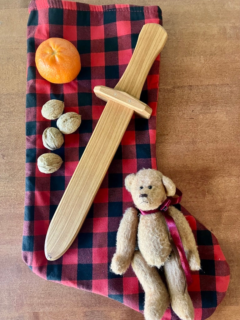 Wooden Play Sword - Natural