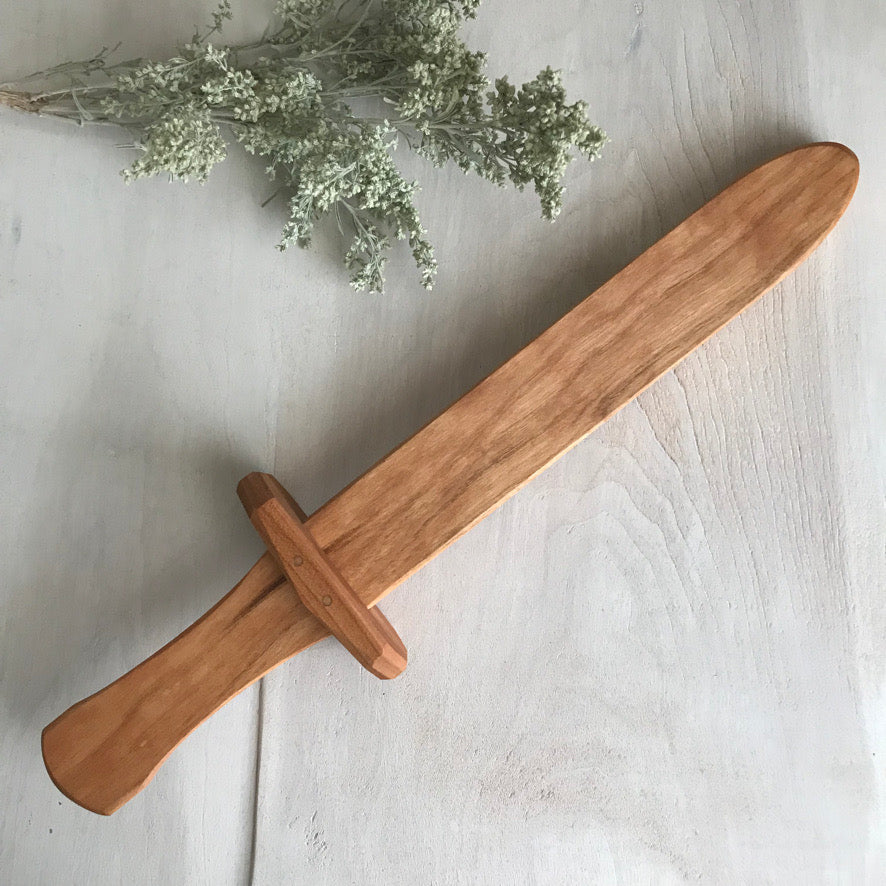 Wooden Play Sword - Natural
