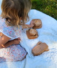 Load image into Gallery viewer, Wooden Play Tea Set - 7 piece set
