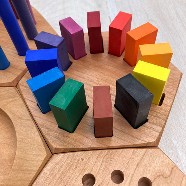 12 Block Crayon Art Holder