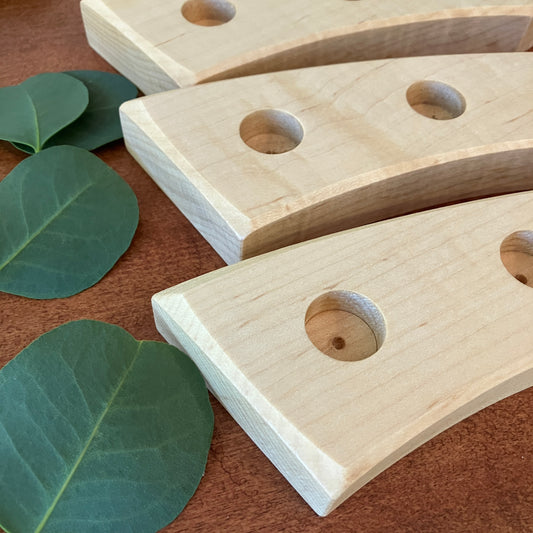 Wooden Celebration Holder Birthday Ring - Maple