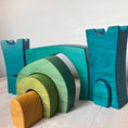 Load image into Gallery viewer, Vibrant Blue Castle - 8 piece
