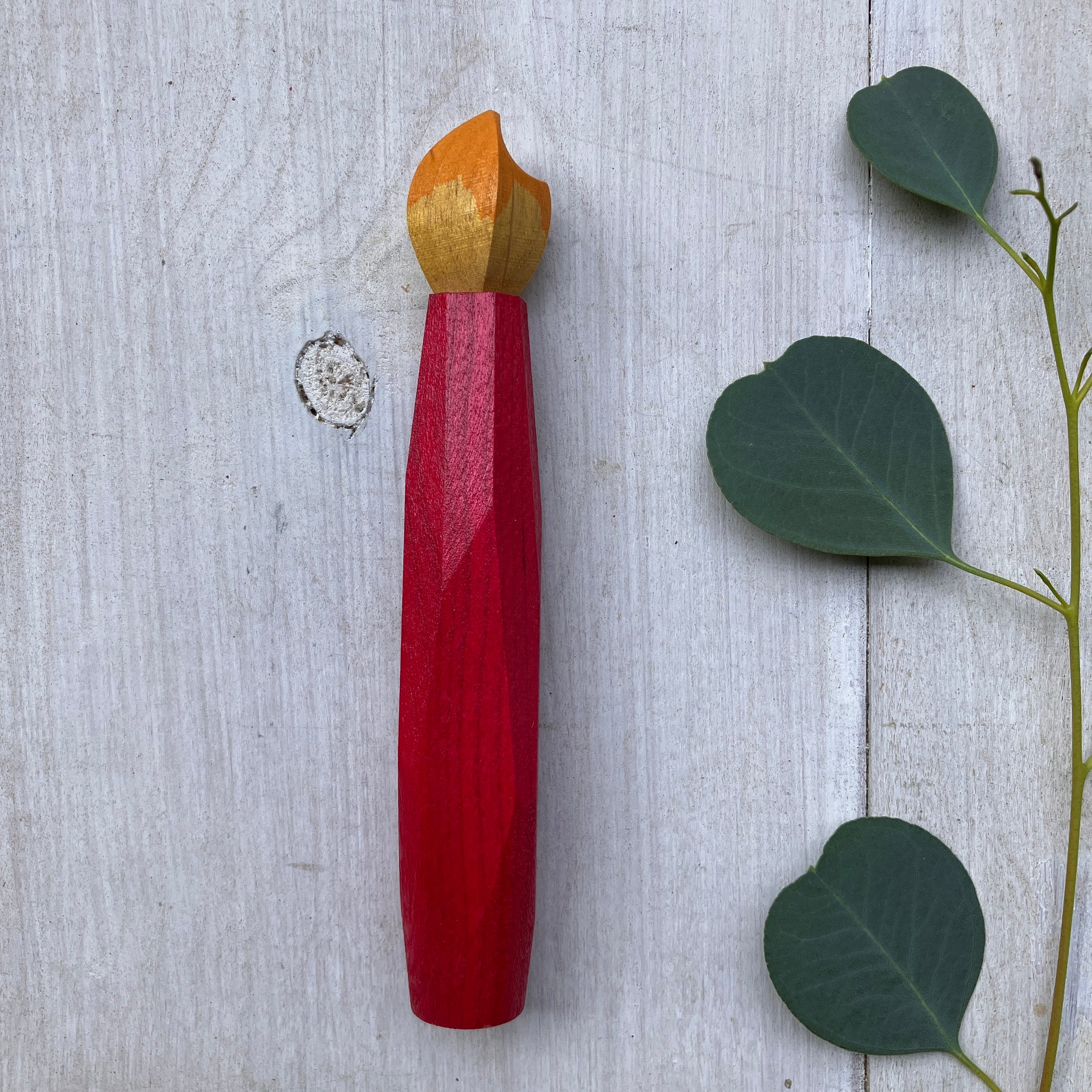 Wooden Celebration Candle