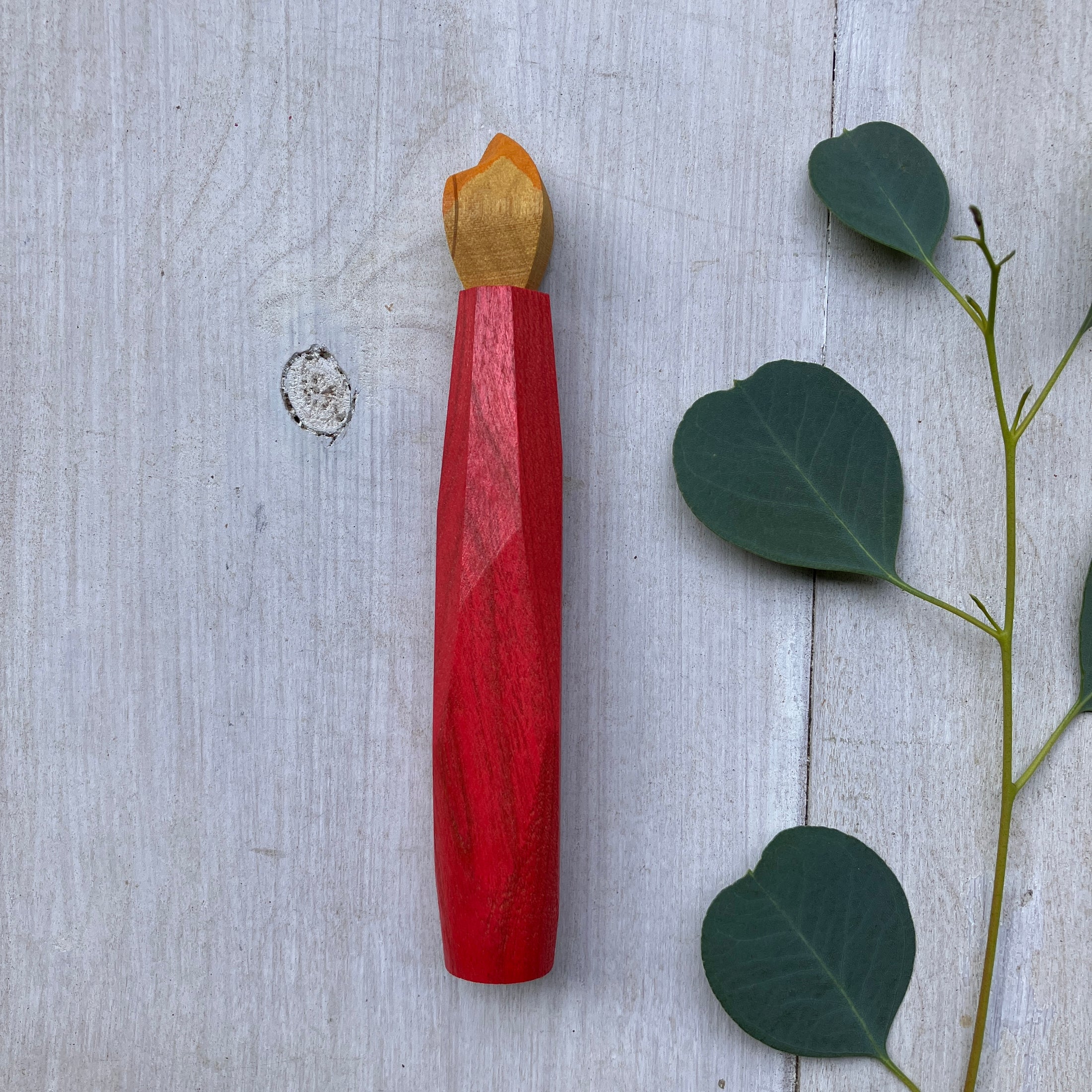 Wooden Celebration Candle