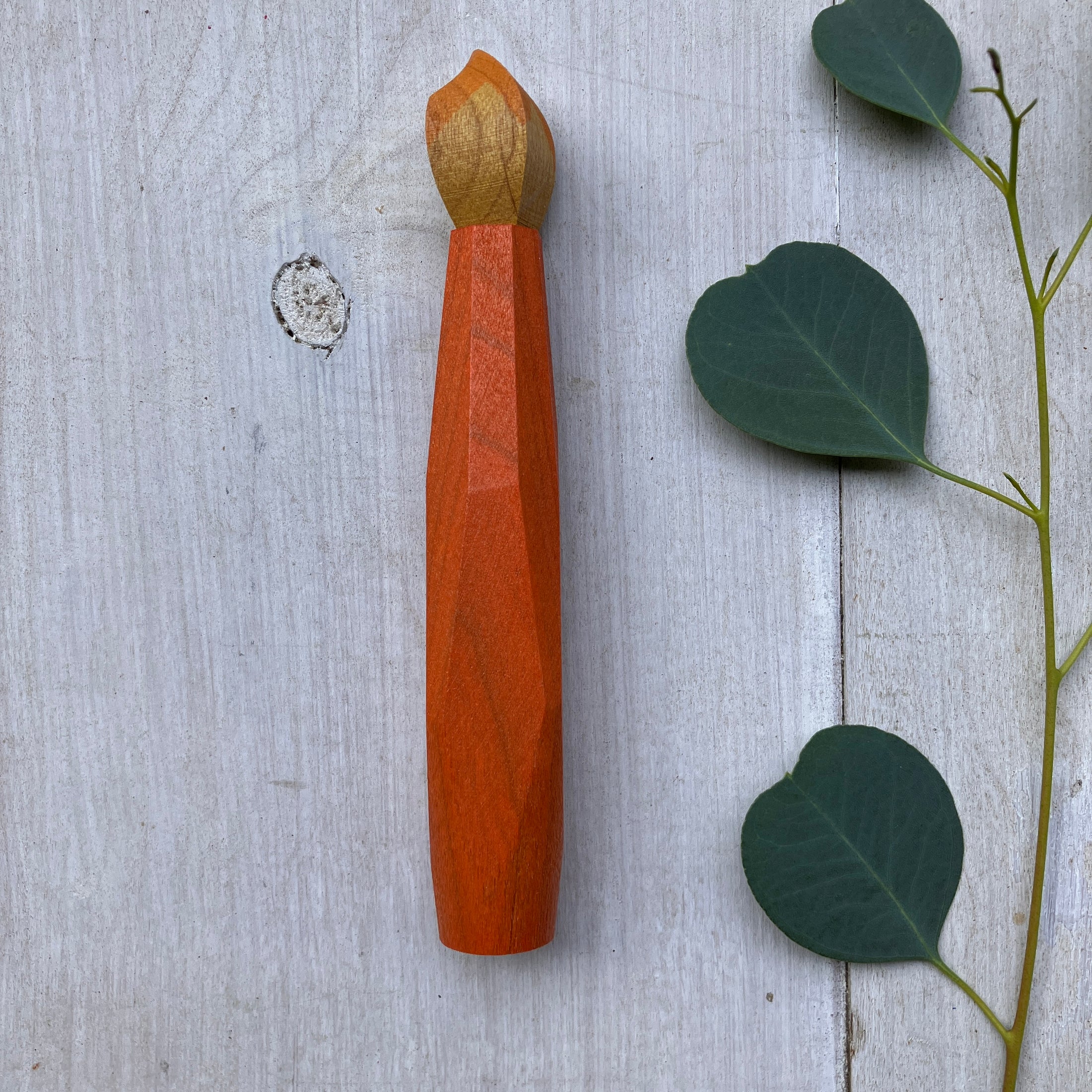 Wooden Celebration Candle