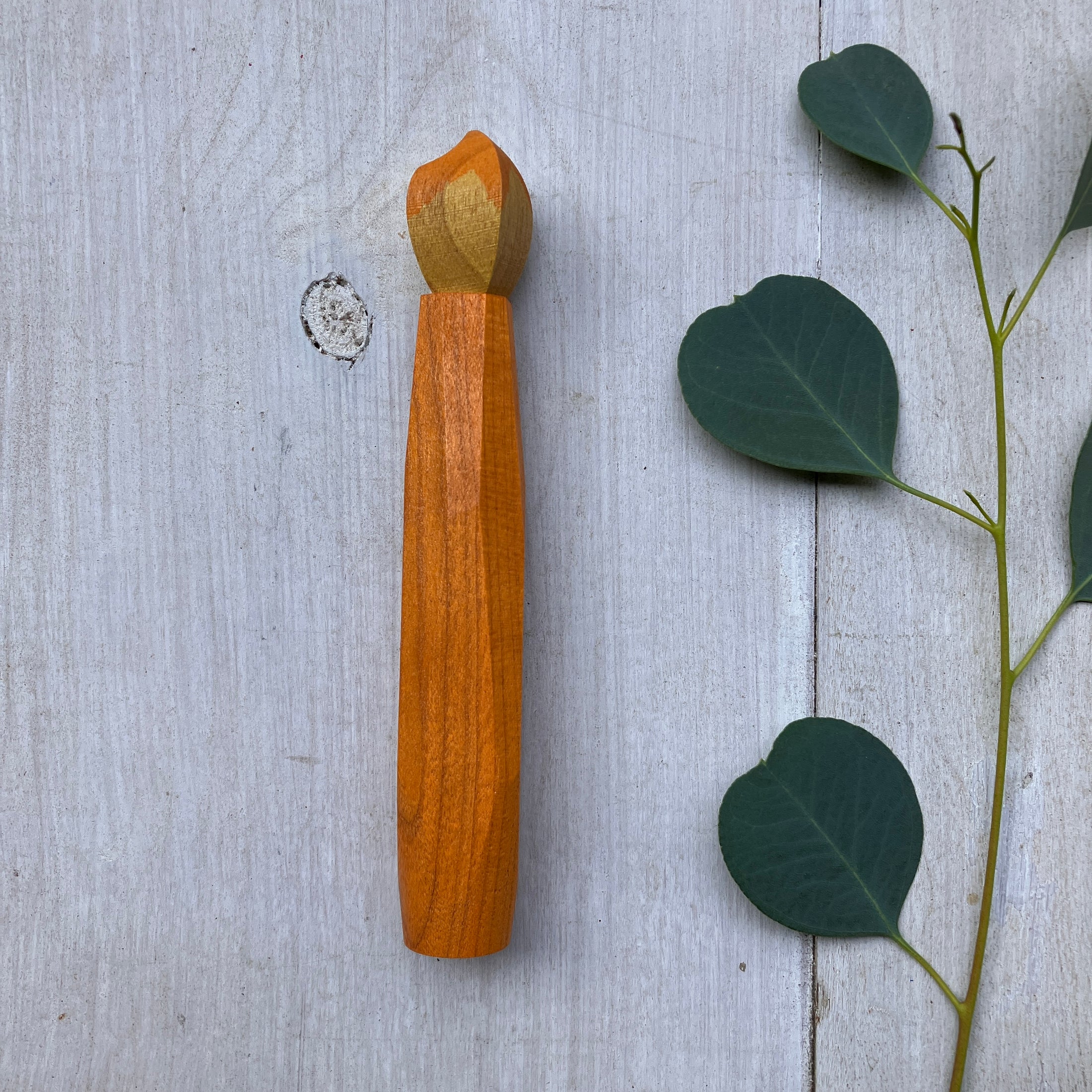 Wooden Celebration Candle