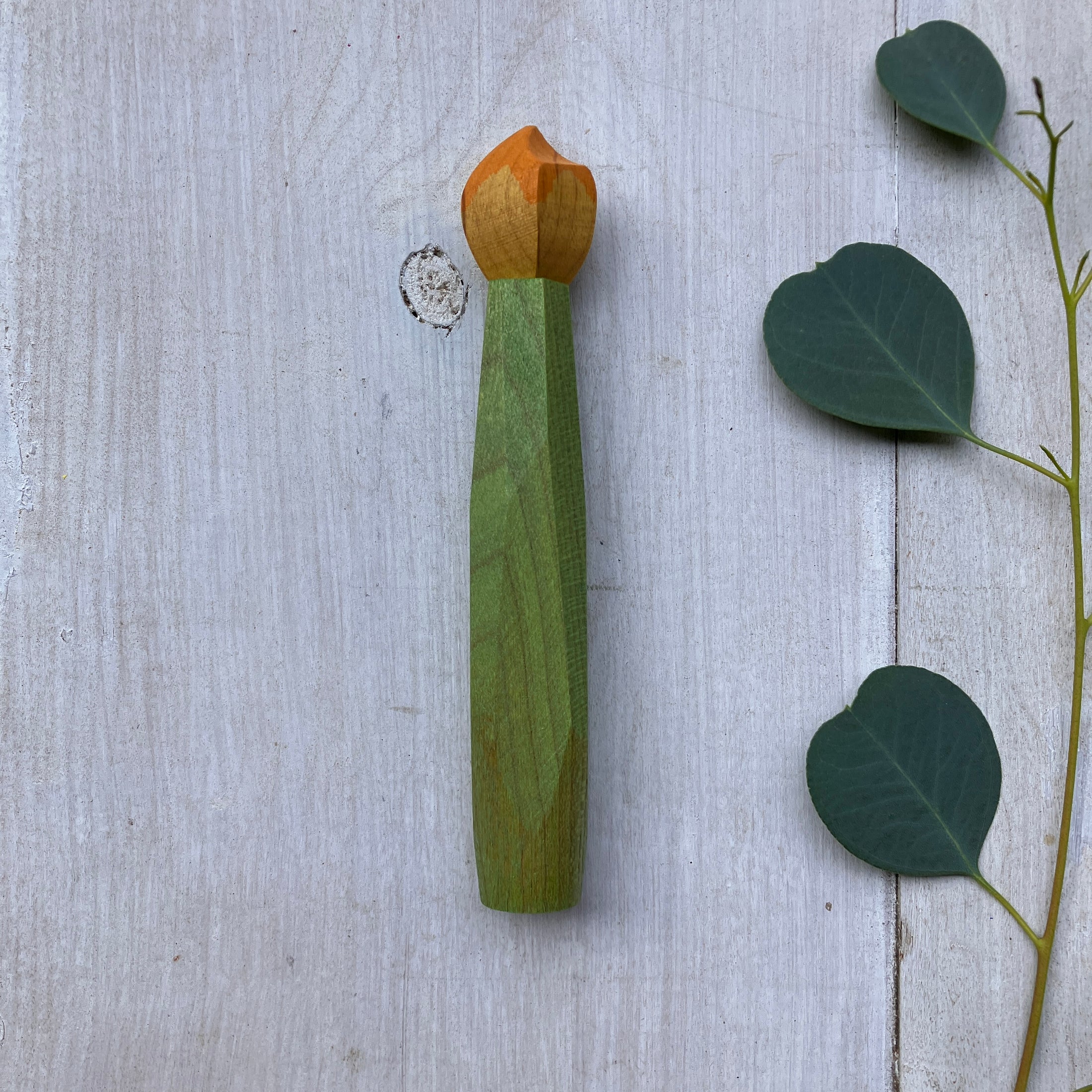 Wooden Celebration Candle