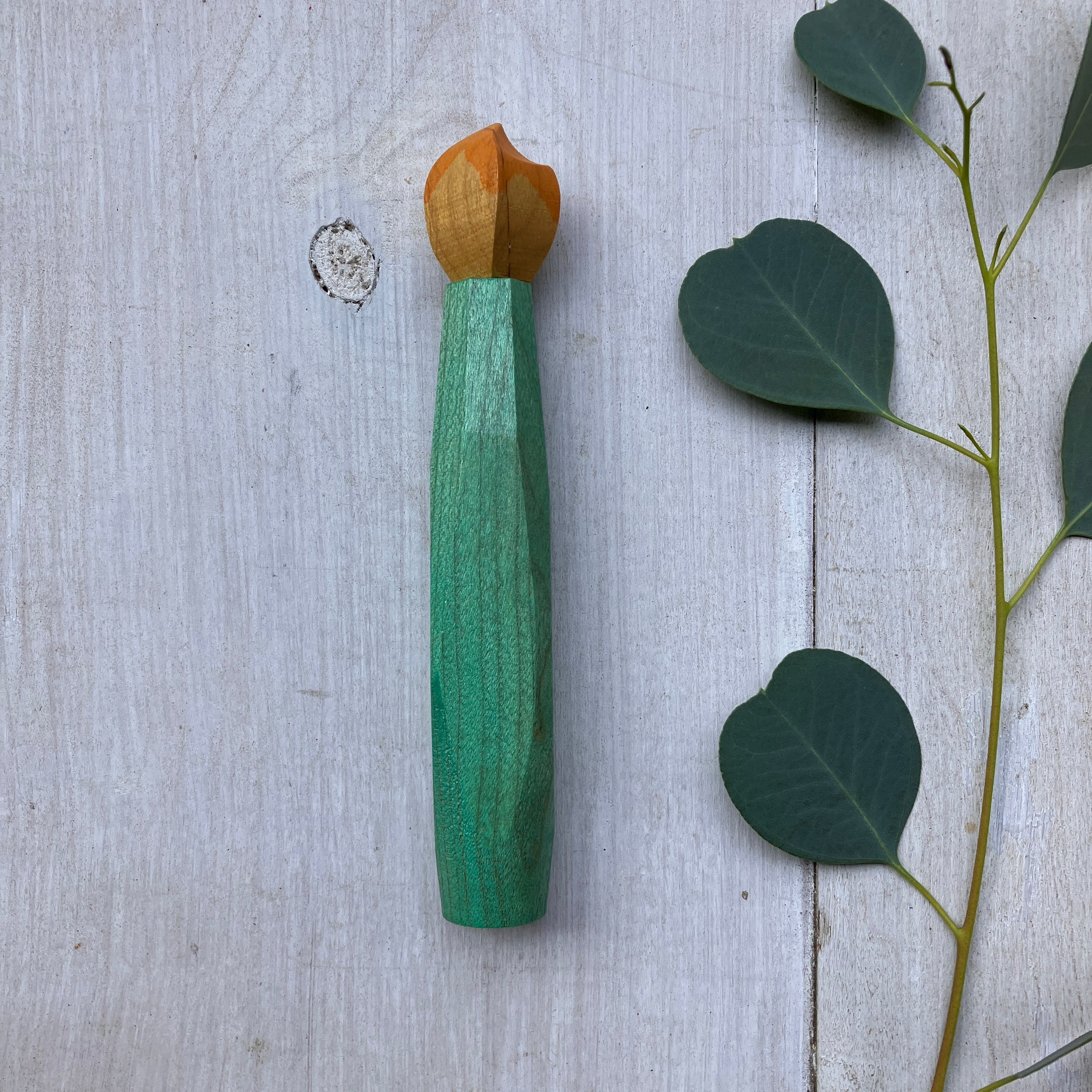 Wooden Celebration Candle