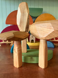 Load image into Gallery viewer, Wooden Toy Trees Set of 3
