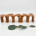 Load image into Gallery viewer, 5 piece Wooden Village Toy - Natural
