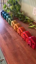 Load image into Gallery viewer, Vibrant Blue Village - set of 5
