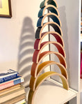 Load image into Gallery viewer, 10 piece Wooden Rainbow Stacking Blocks - Vibrant Purple
