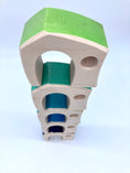 Load image into Gallery viewer, Cool Color Village  - set of 5
