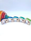 Load image into Gallery viewer, Cool Color Village  - set of 5
