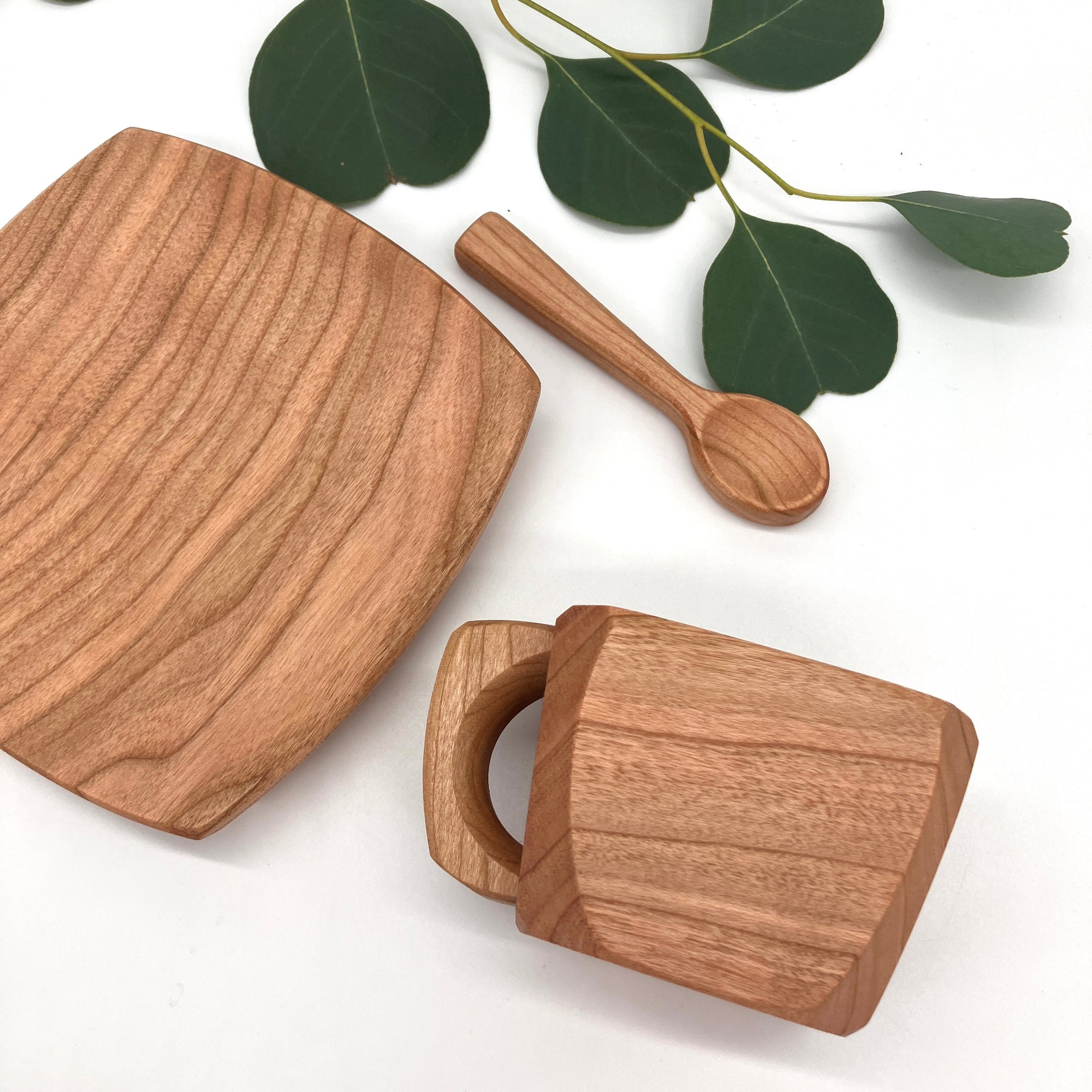 Wooden Play Tea cup set - 3 piece set