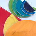 Load image into Gallery viewer, unique 10 piece Wooden Semicircle Blocks
