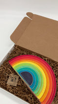 Load and play video in Gallery viewer, 10 piece Wooden Semicircle Blocks
